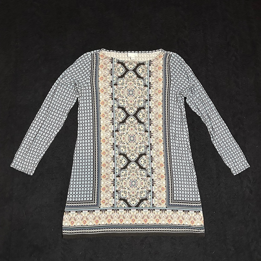 J. Jill elegant long sleeve tunic top